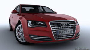 2011 Audi A8 3d model