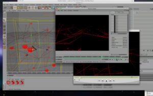 C4D Branching Network Effect