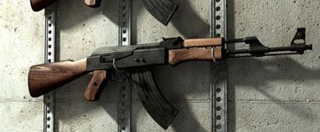 AK-47 Kalashnikov Cinema 4D model