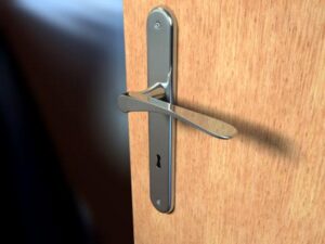 Cinema 4D Door Handle 3D Model