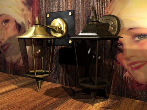 Old Street Lamp 3D Model