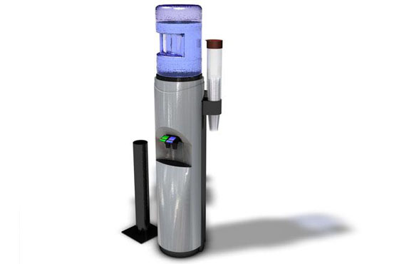 Water dispenser 3D model