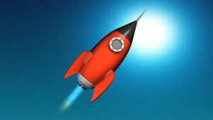 Free Rocket Ship 3D Model