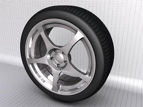 Wheels 3D Model