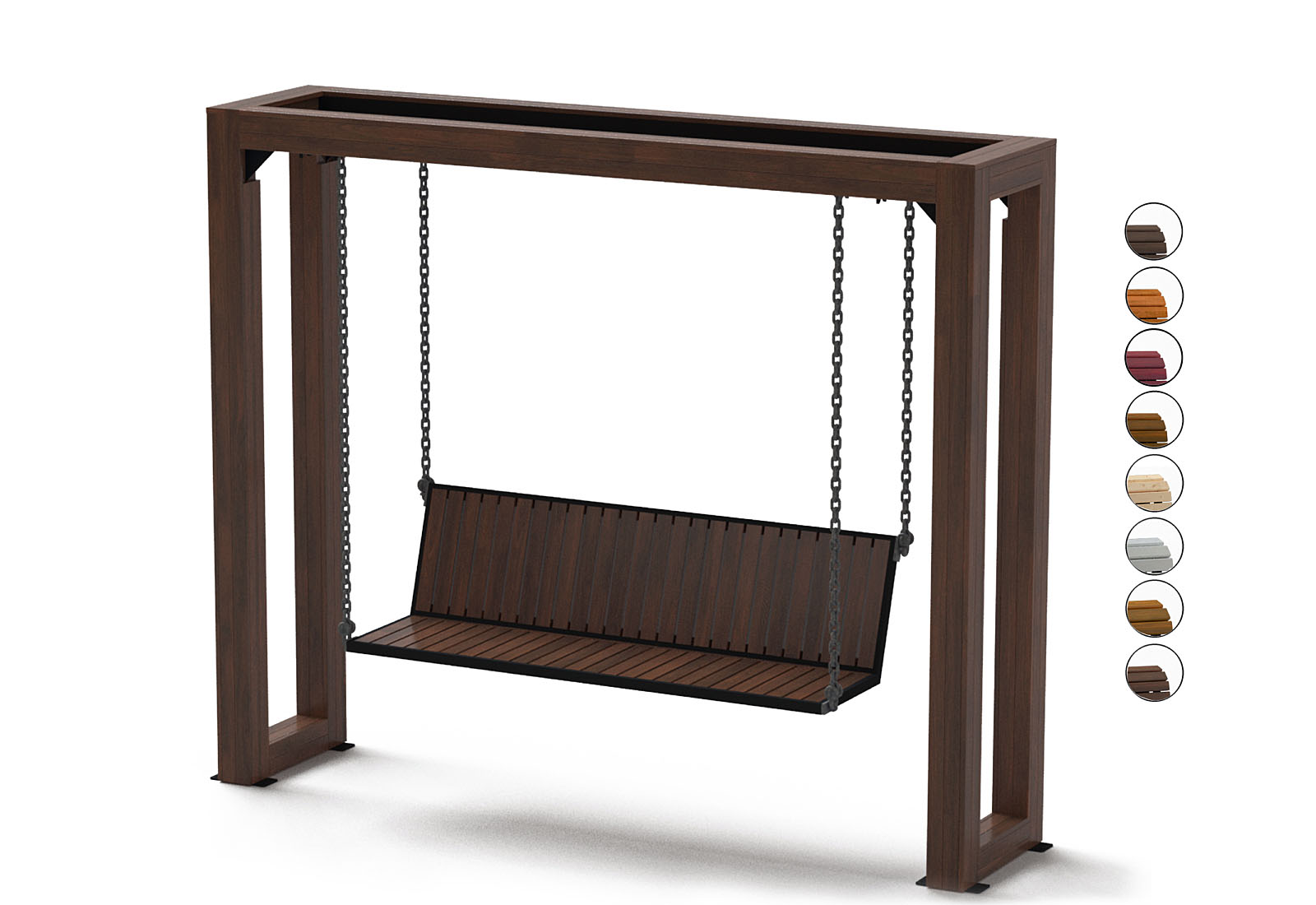 Outdoor Lounge Swing 3D Model