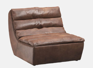 Brown Leather Luxury Armchair 3D Model