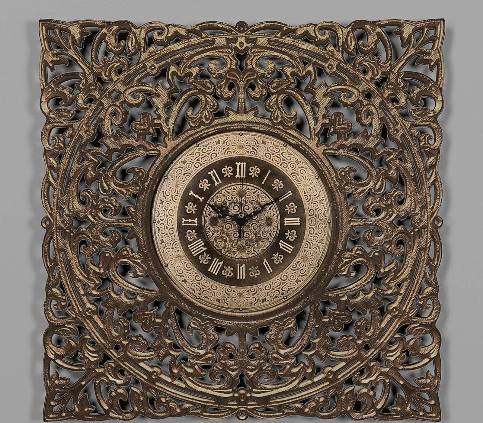 Vintage Wall Clock 3D Model