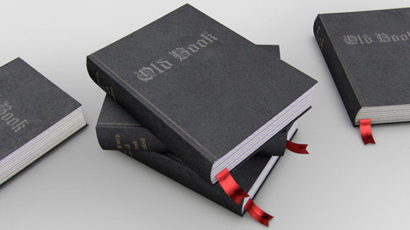 3D Black Books Model