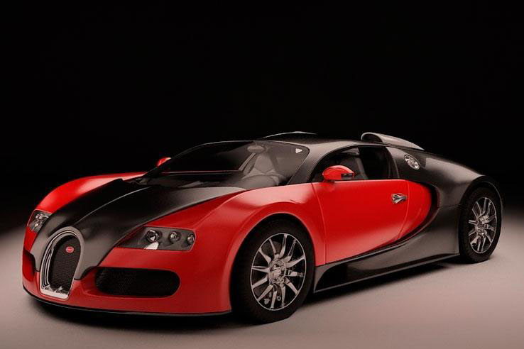 Bugatti Veyron 3D Model