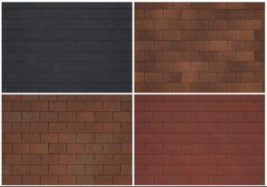 4 Colors Flexible Tiles Brick Textures