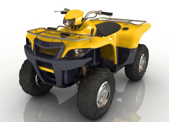 ATV Quad Bike 3D Model