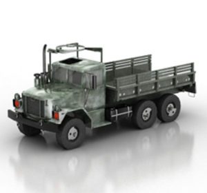 Army truck 3D Model