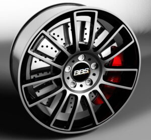 BBS Rim 3D Model