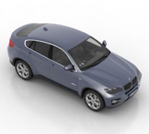 BMW X6 E71 3D Car Model