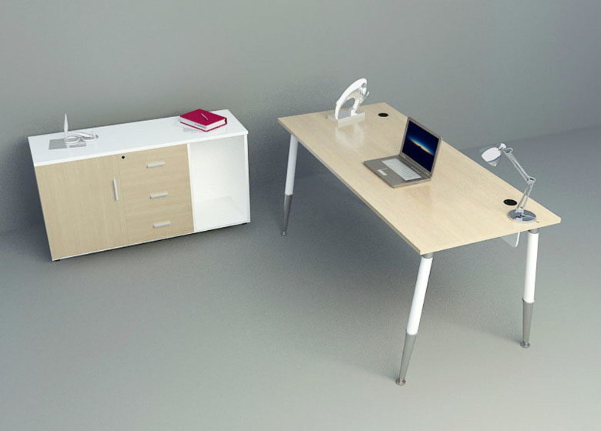 Free 3D Office Furniture Download for Cinema 4D