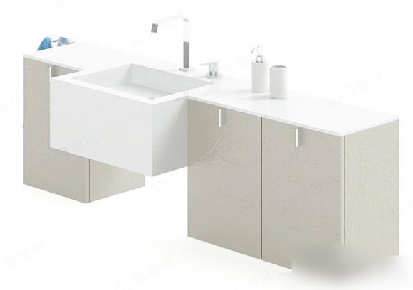  Bathroom Sink Free 3D Model
