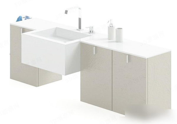 Bathroom Sink Free 3D Model Bathroom