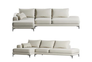Beige Luxury Sofa Free 3D Model