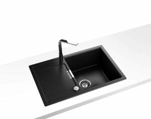 Black Design Kitchen Sink 3D Model