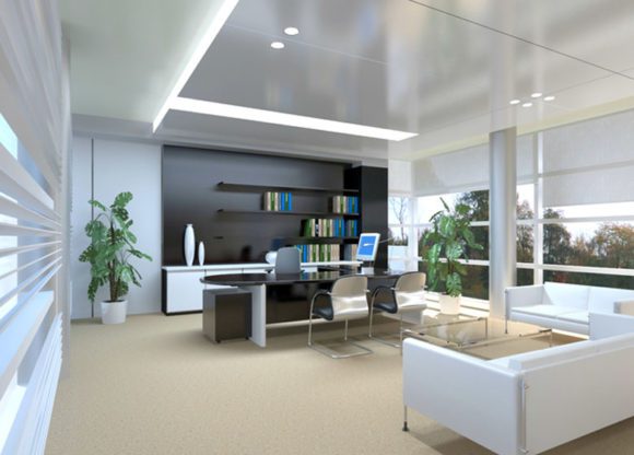 Boss Office Room 3D Model
