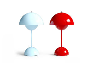 Brightly Colored Table Lamp 3D Model