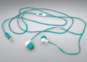 Cable Earphone Free 3D Model Download