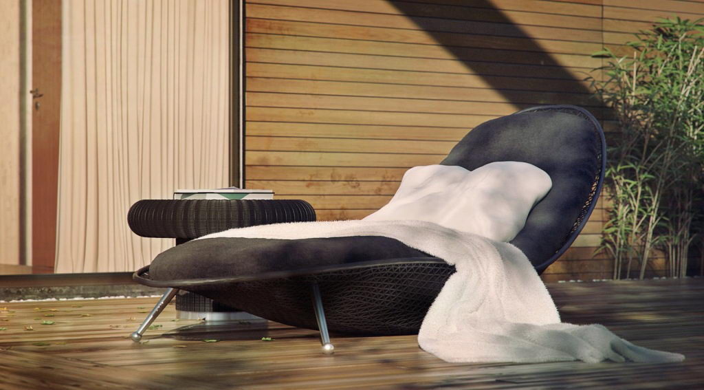 Chaise Lounge 3D Model