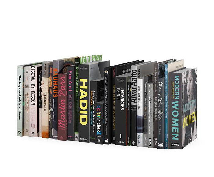 Cinema 4D Books 3D Model