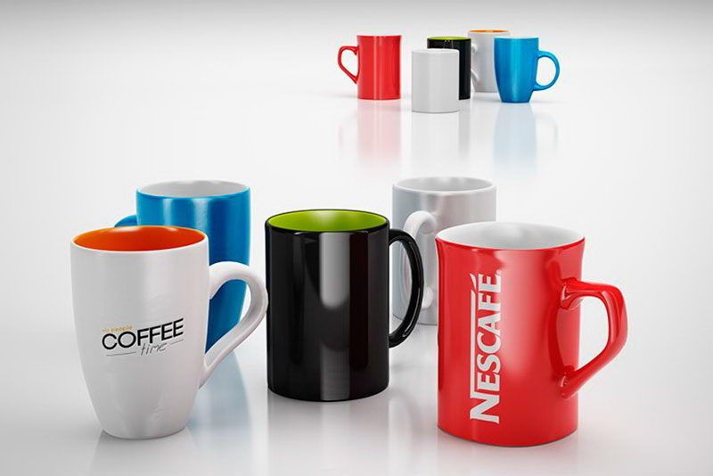Coffee Cups 3D Model