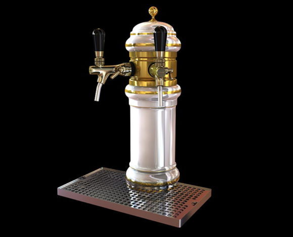 Column Beer Dispenser 3D Model