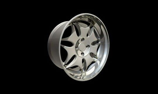 Concept Car Wheel 3D Model