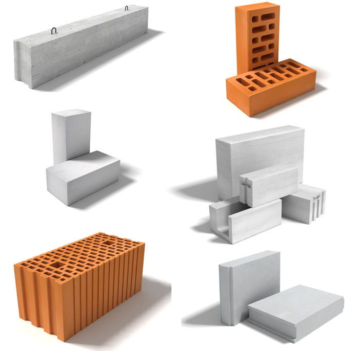 Construction Blocks Free 3D Model