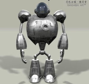 Custom Robot 3D Model