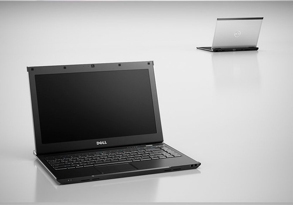Dell Laptop 3D Model