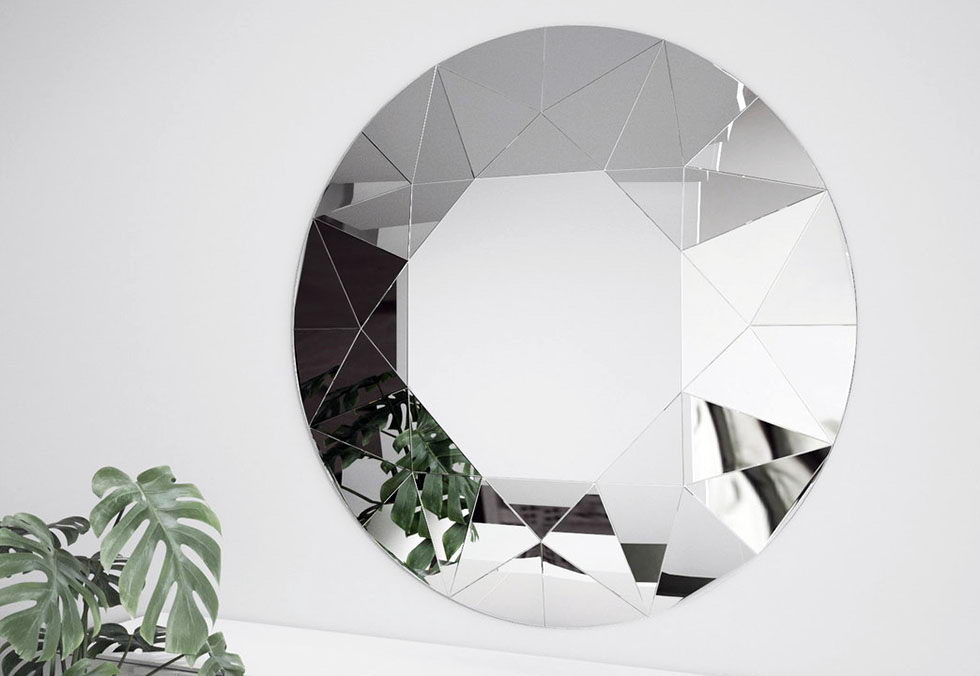 Diamond Wall Mirror 3D Model