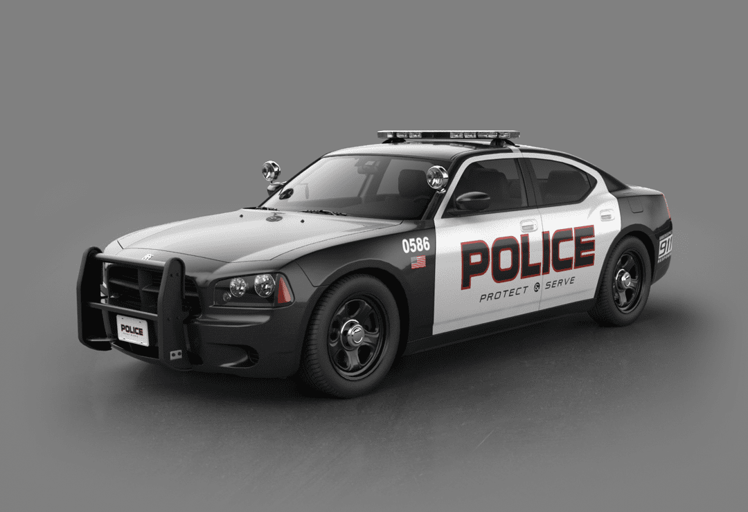 Onegai Twins Police Vehicle Models