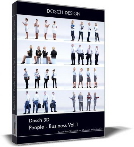 Dosch Design 3D People Sample 3
