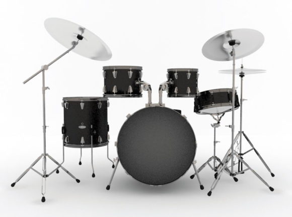 Drums Free 3D Model