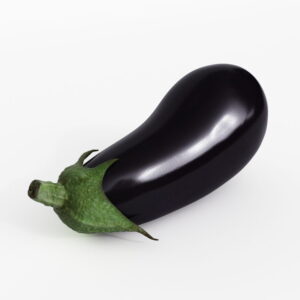 Eggplant 3D Model