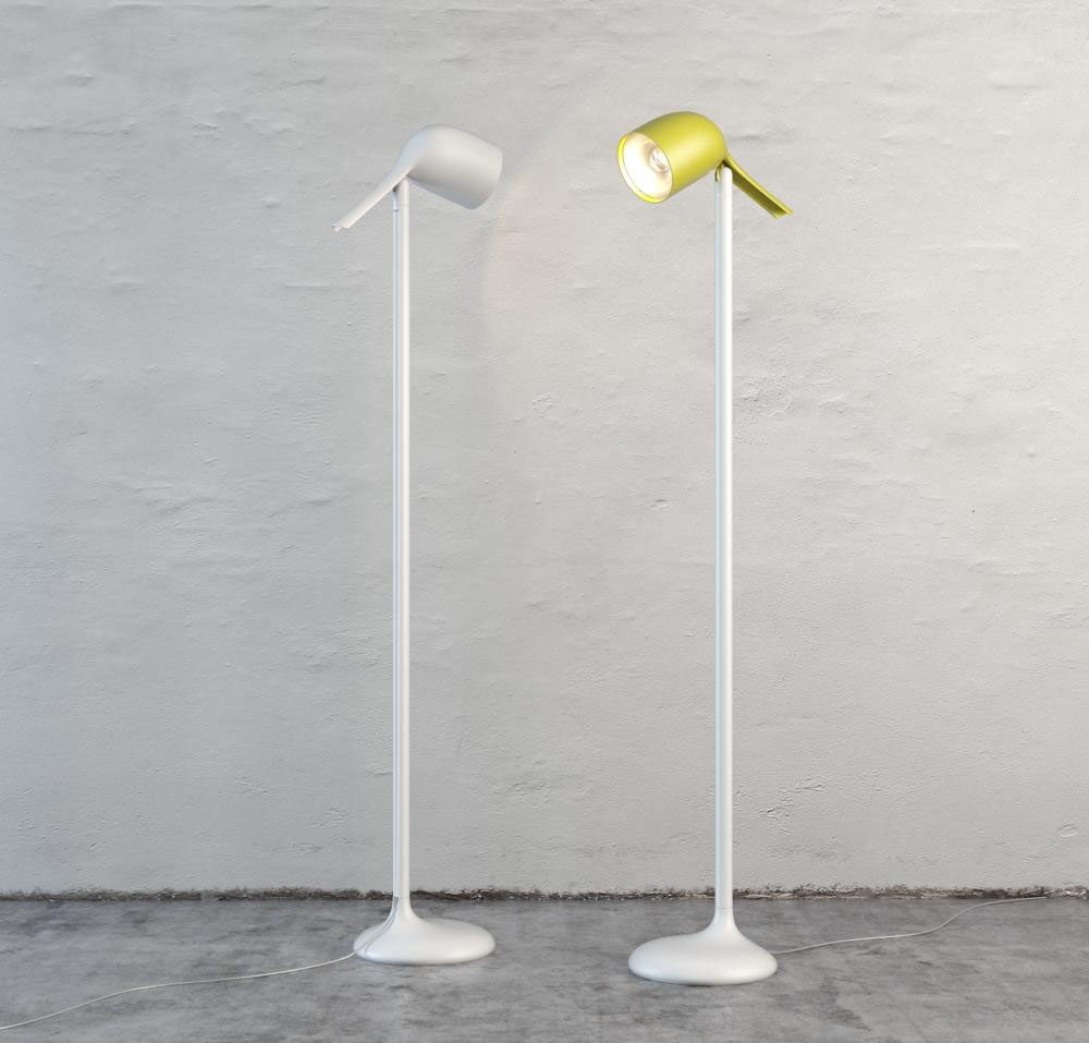 Ergonomic Design Floor Lamp 3D Model