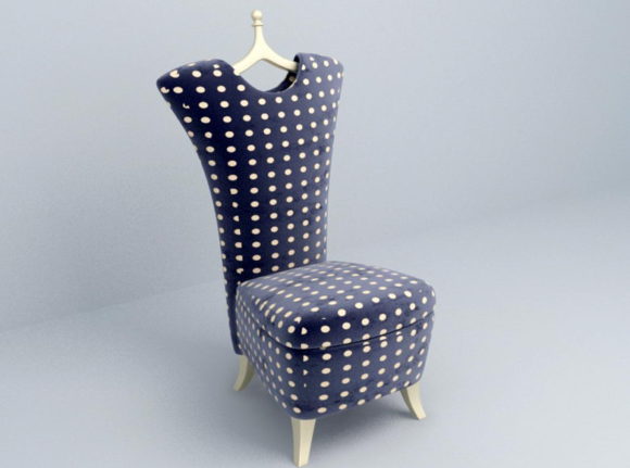 Fashion Design Chair 3D Model