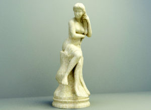 Female Sculpture Decoration 3D Model