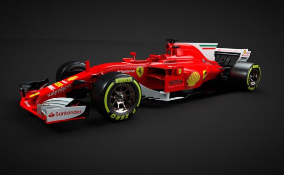Ferrari Formula 1 Car 3D Model