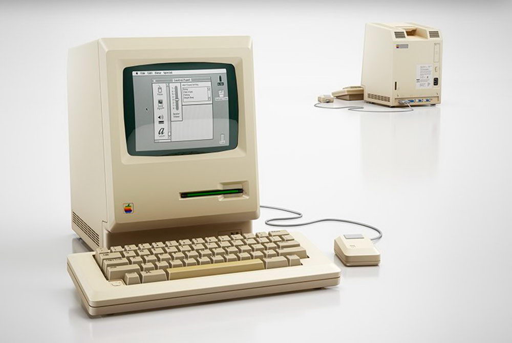 First Apple Macintosh 3D Model