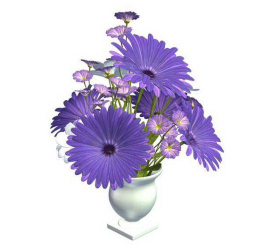 Floral Centerpiece 3D Model