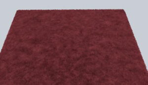 Fluffy Carpet 3D Model