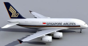 Free 3D Airbus A380 Airplane Model