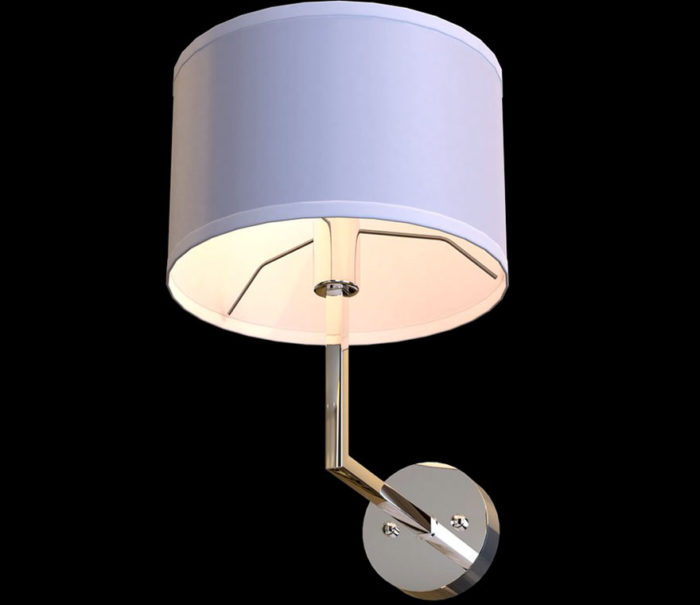  Free 3D Century Wall Sconce Model