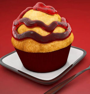Free 3D Cupcake Model