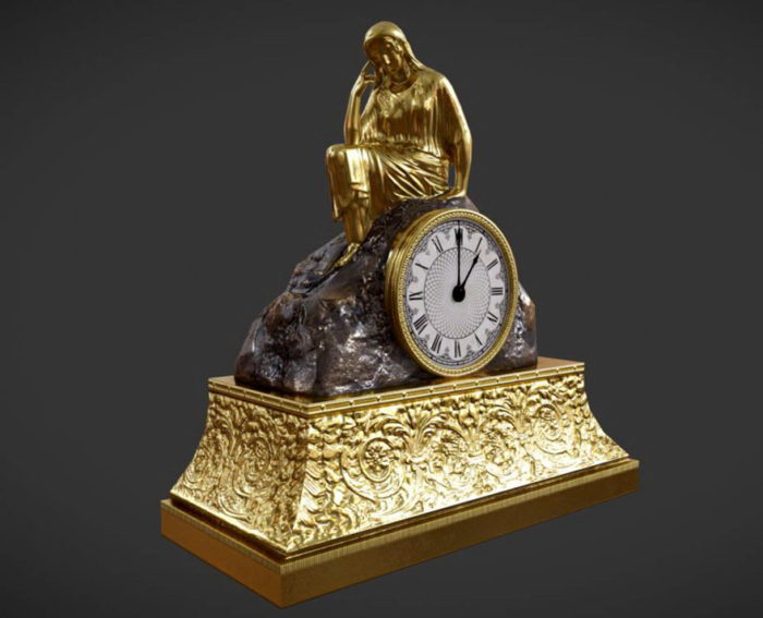 Free 3D Decorative Table Clock